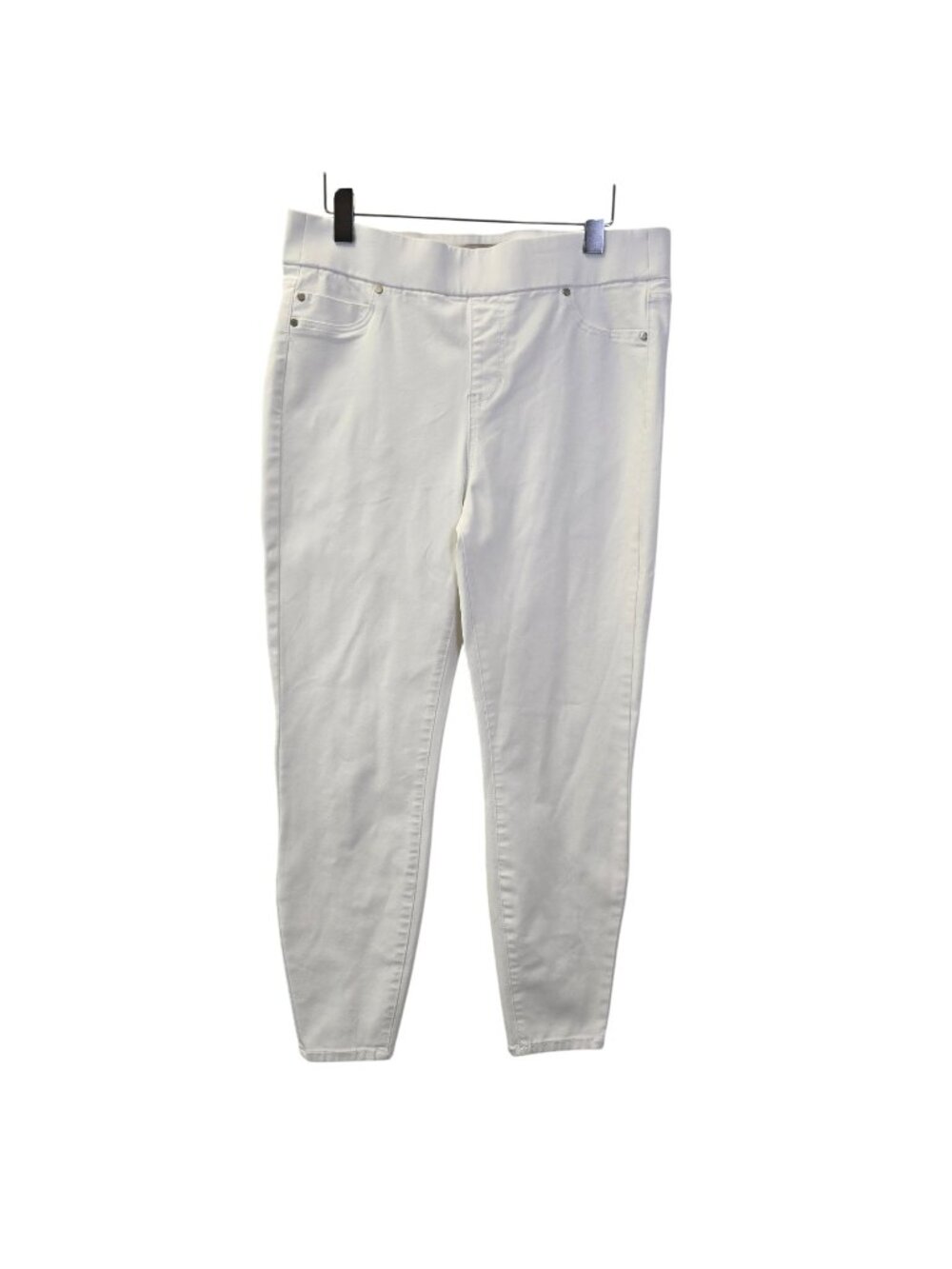 Liverpool The Ankle Skinny White Pull On Jegging Pants Size 10